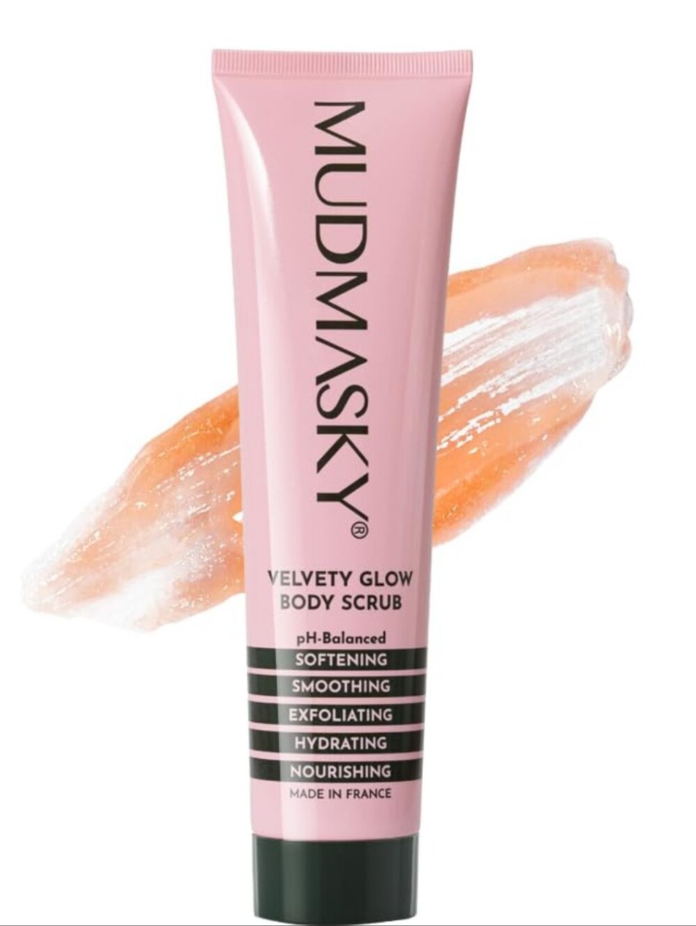 MUDMASKY Velvety Glow Body Scrub - Pink